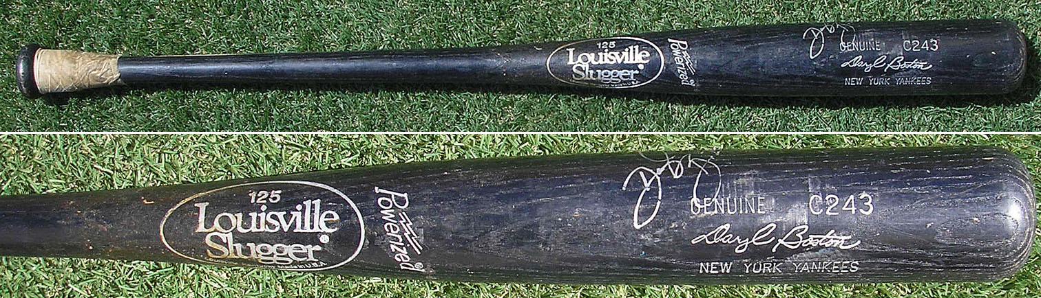 Vintage aluminum baseball bat (Louisville Slugger, etc.)