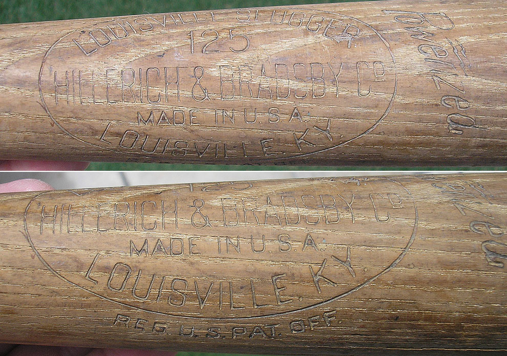 Sold at Auction: A George 'Babe' Ruth vintage souvenir mini Louisville  Slugger baseball bat by Hillerich & Bradsby